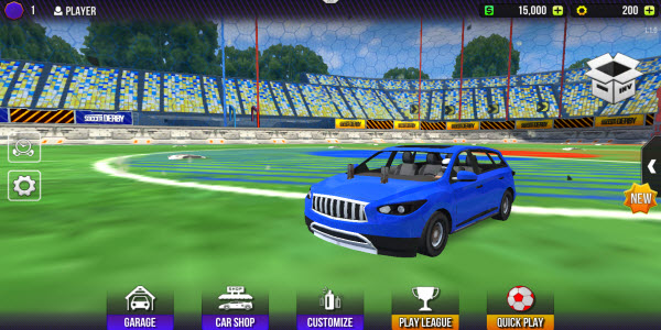rocket soccer derby screenshot